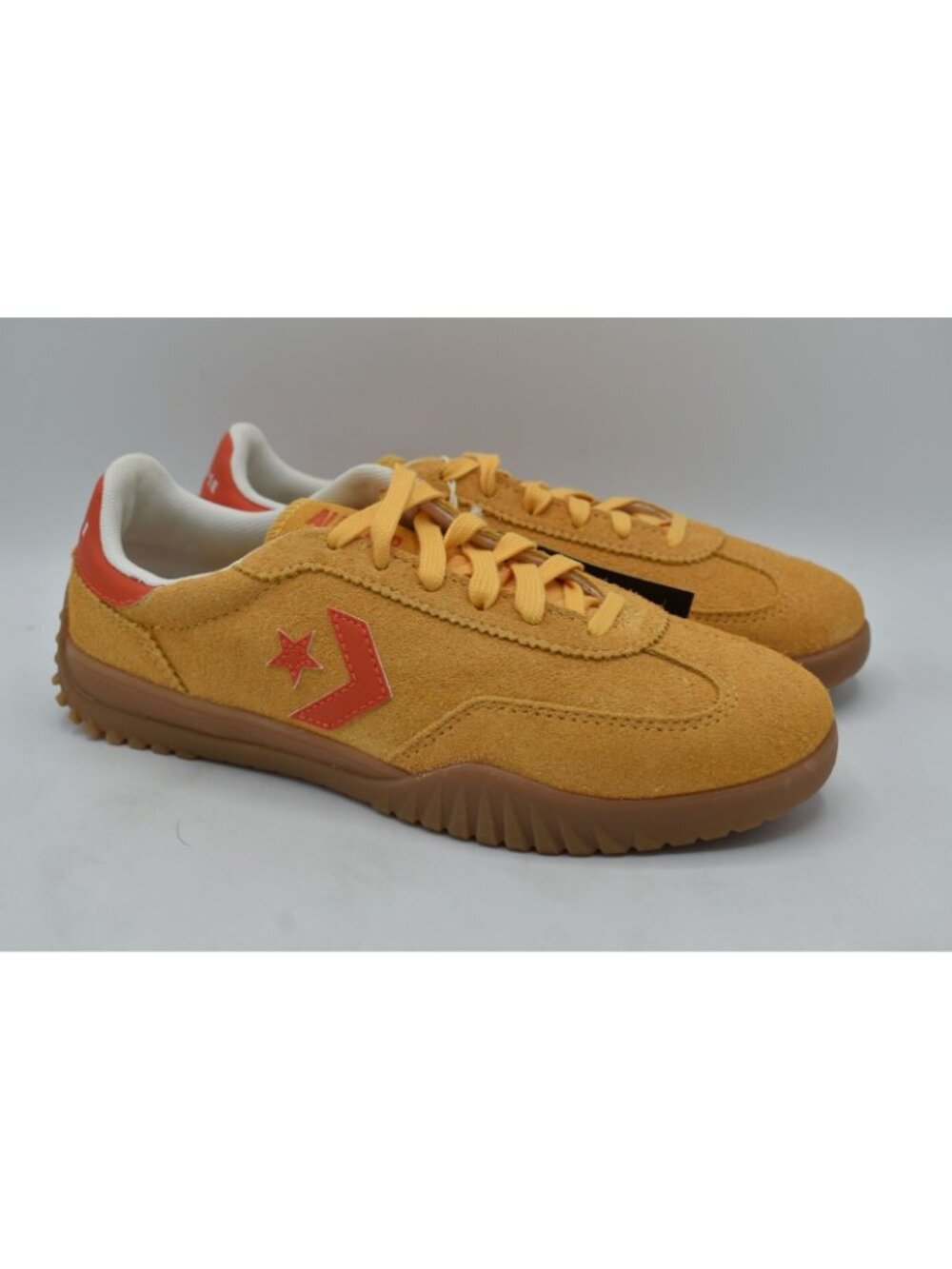 Converse Womens Size 7.5 Run Star Trainer‎ Orange Red Sneakers Shoes - Picture 3 of 11